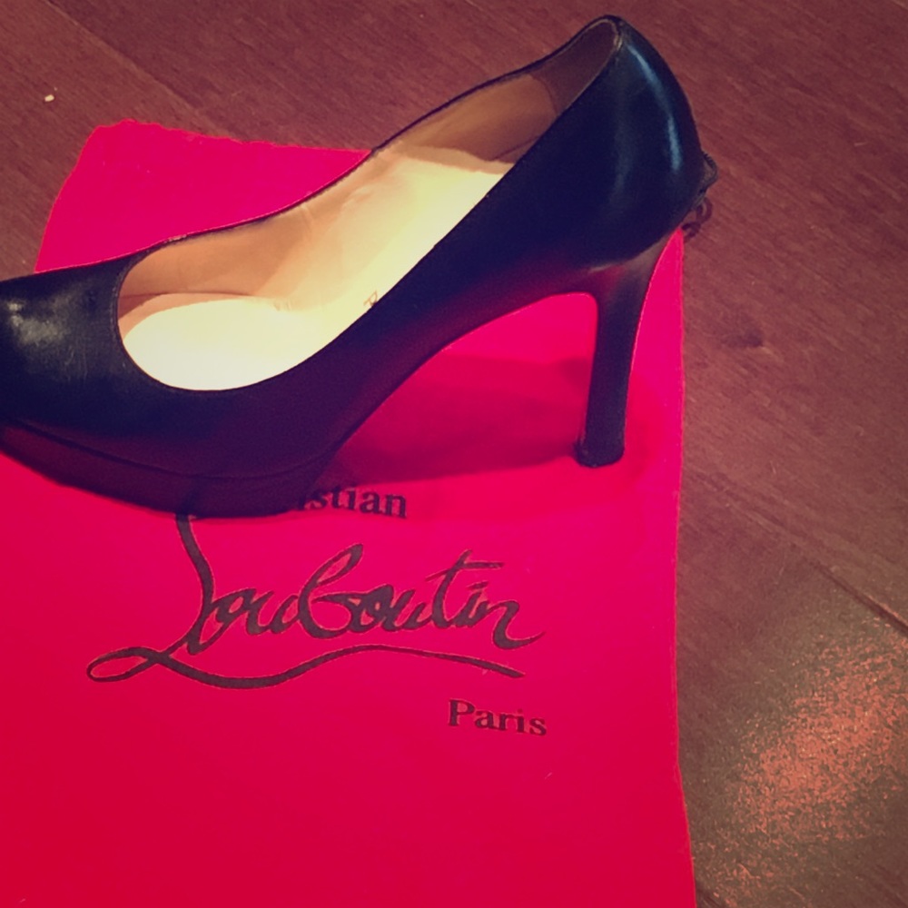 Louboutin, used, Black, comes with dustbag